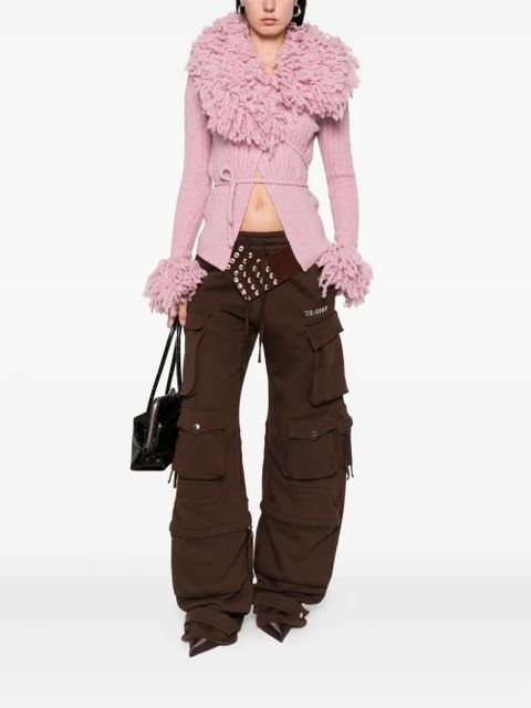 The Attico cable-knit cardigan - Pink - zdjęcie produktu nr 2