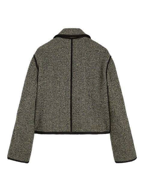 Jil Sander herringbone jacket - Grey