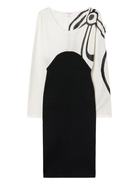 PUCCI abstract-print knit dress - Black - zdjęcie produktu nr 1