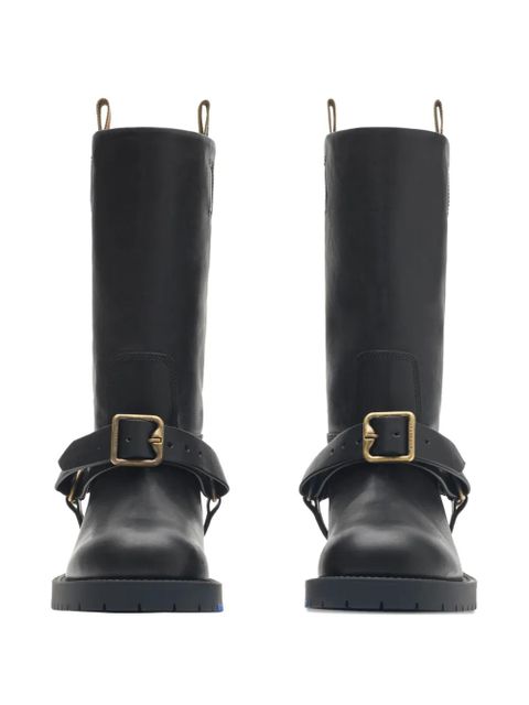 Burberry leather boots - Black - zdjęcie produktu nr 2