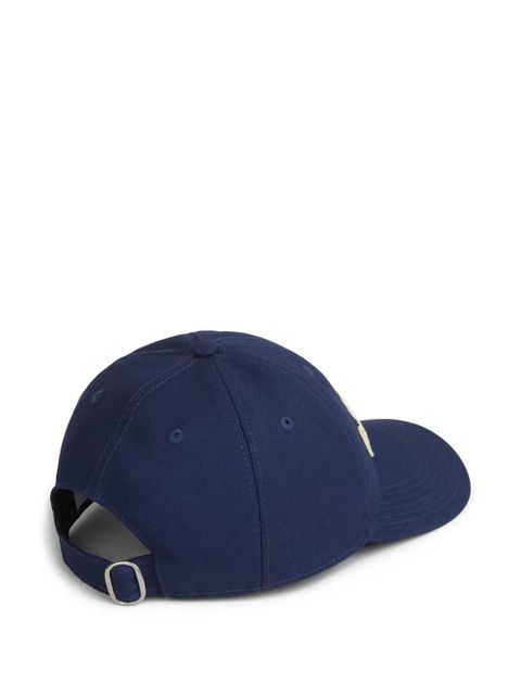 Off-White script-logo baseball cap - Blue