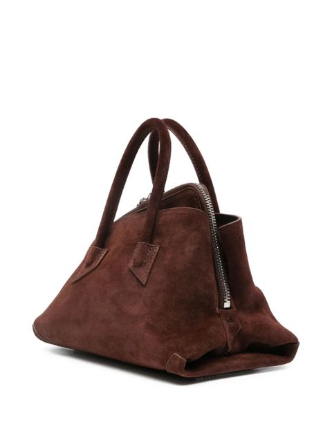 The Attico suede tote bag - Brown - zdjęcie produktu nr 2