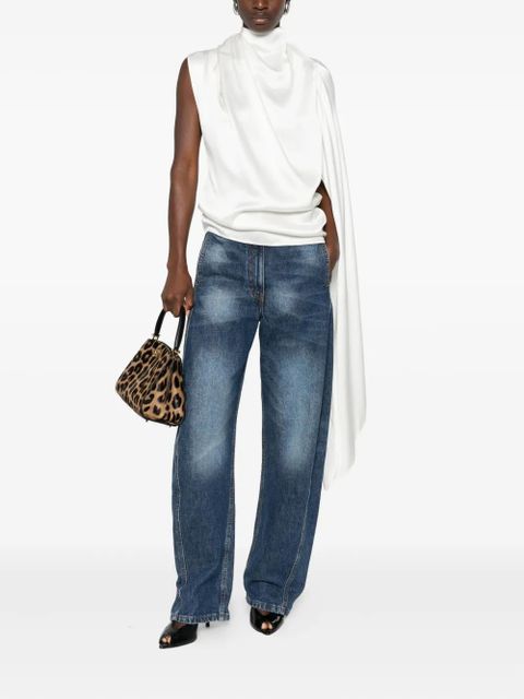 Magda Butrym seam-detailing jeans - Blue