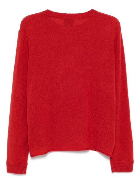 Reformation cashmere boyfriend top - Red - zdjęcie produktu nr 2
