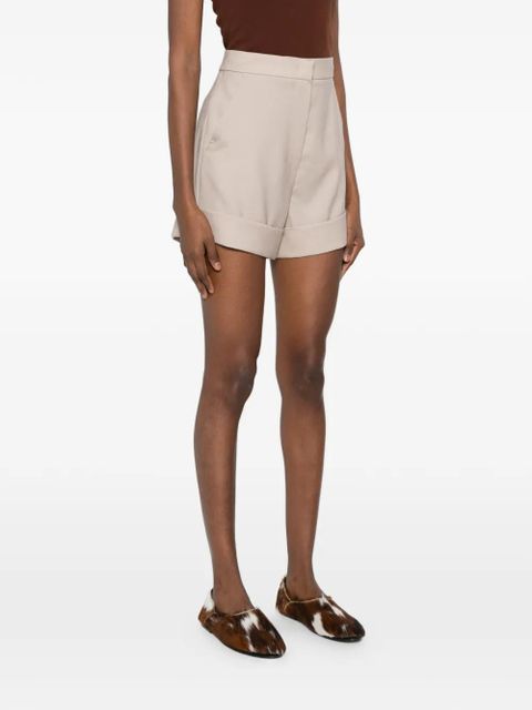 Max Mara Mxmcelebre concealed-fastening short - Neutrals