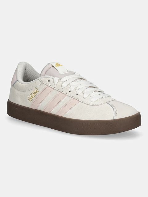 adidas sneakersy Vl Court 3.0 damskie kolor beżowy JR0954 - zdjęcie produktu nr 1