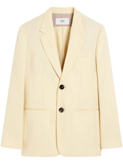 AMI Paris semi-lined blazer - Neutrals - zdjęcie produktu nr 1