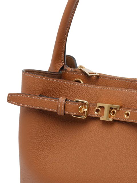 Tod's mini leather tote bag - Brown