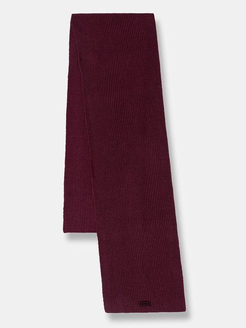 Pinko szalik z dodatkiem wełny damski kolor bordowy gładki 105996 A2Z4 - zdjęcie produktu nr 1