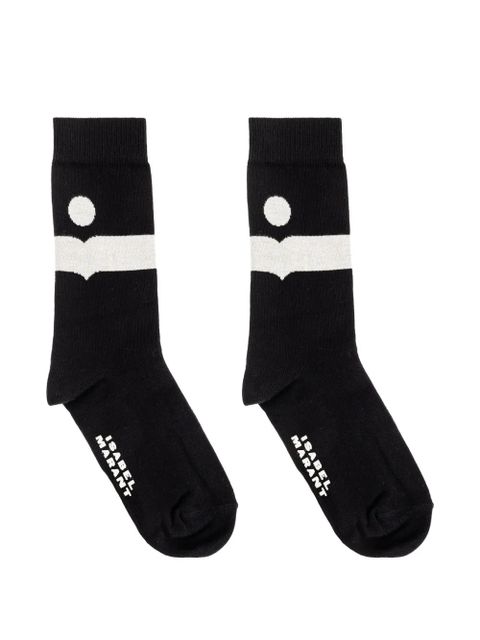 ISABEL MARANT Nesson socks - Black - zdjęcie produktu nr 2