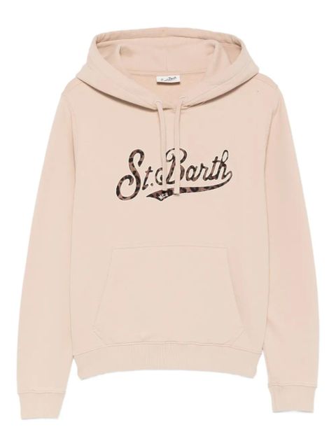 MC2 Saint Barth Virginia logo-detail hoodie - Neutrals - zdjęcie produktu nr 1