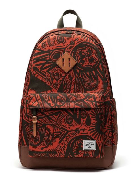 Herschel plecak Thomas Campbell kolor czerwony duży wzorzysty 11582-06782-OS - zdjęcie produktu nr 1