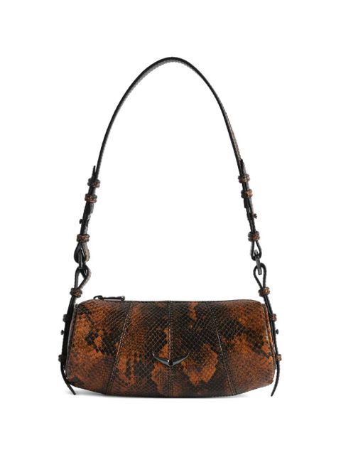 Zadig&Voltaire snake-print shoulder bag - Brown - zdjęcie produktu nr 1