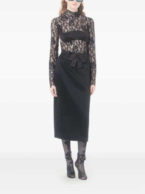 Valentino Garavani Duchesse bra top - Black - zdjęcie produktu nr 1