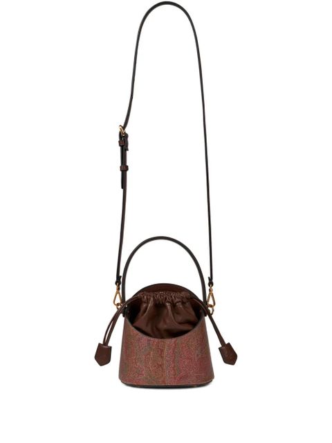 ETRO small Saturno paisley-print crossbody bag - Brown - zdjęcie produktu nr 1