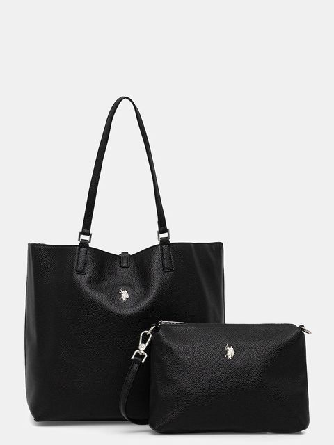 U.S. Polo Assn. torebka dwustronna Rogersville kolor czarny BIURR8906WVP - zdjęcie produktu nr 1