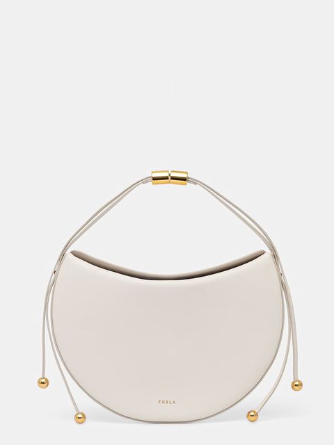 Furla torebka rogal damska skórzana Moonstone M Shoulder Bag - zdjęcie produktu nr 1
