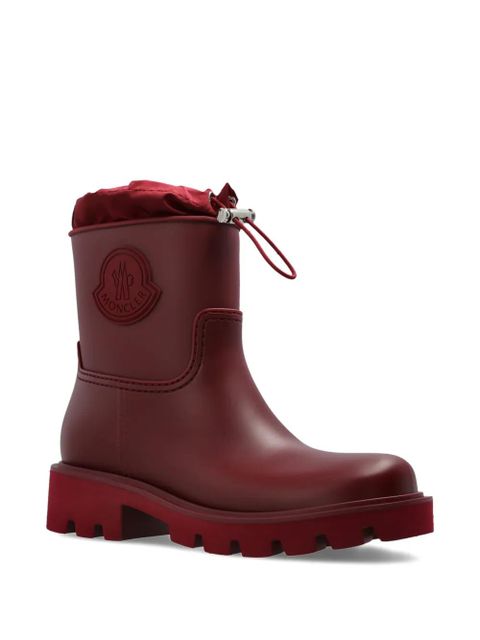 Moncler Kickstream rain boots - Red - zdjęcie produktu nr 2