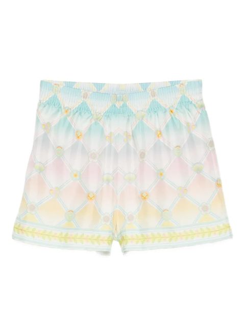 Casablanca diamond-pattern shorts - Black - zdjęcie produktu nr 1