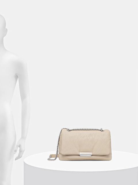 Armani Exchange torebka kolor beżowy XW000355 AF17240