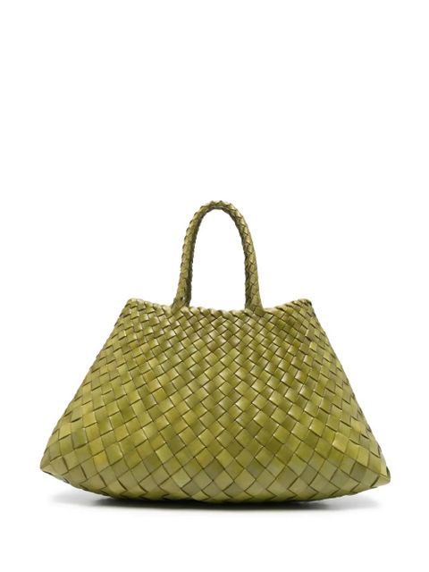 DRAGON DIFFUSION leather tote bag - Green - zdjęcie produktu nr 1