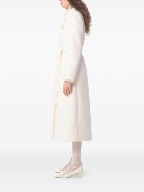 Valentino Garavani Drill double coat - White