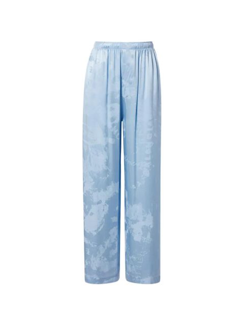 Balenciaga Ela's elasticated-waistband trousers - Blue - zdjęcie produktu nr 1