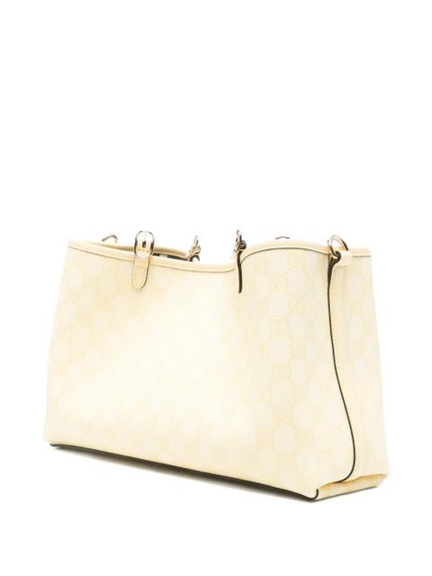 Gucci monogram-pattern tote bag - Yellow