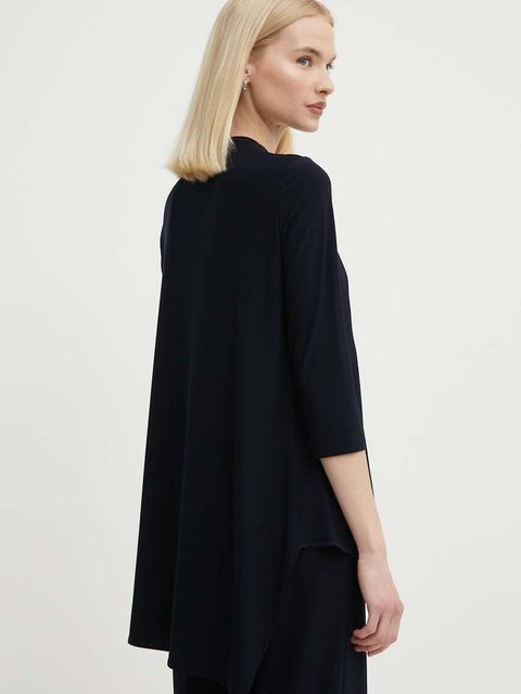 Joseph Ribkoff bluzka damska kolor granatowy gładka 161066 - zdjęcie produktu nr 2