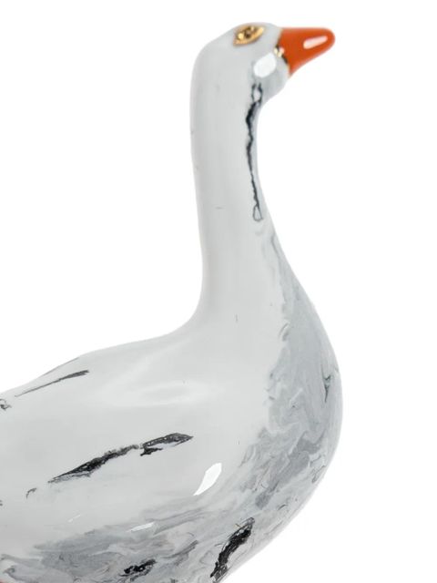 Moschino goose-shaped brooch - Gold