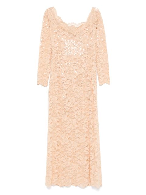 Rabanne sequinned lace maxi dress - Neutrals - zdjęcie produktu nr 2