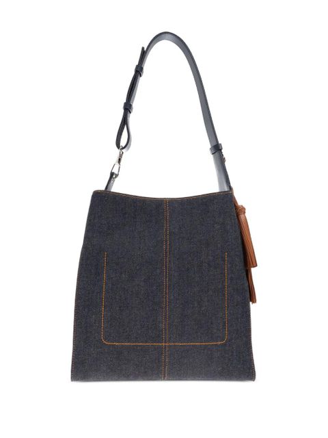 Givenchy medium belted shoulder bag - Blue