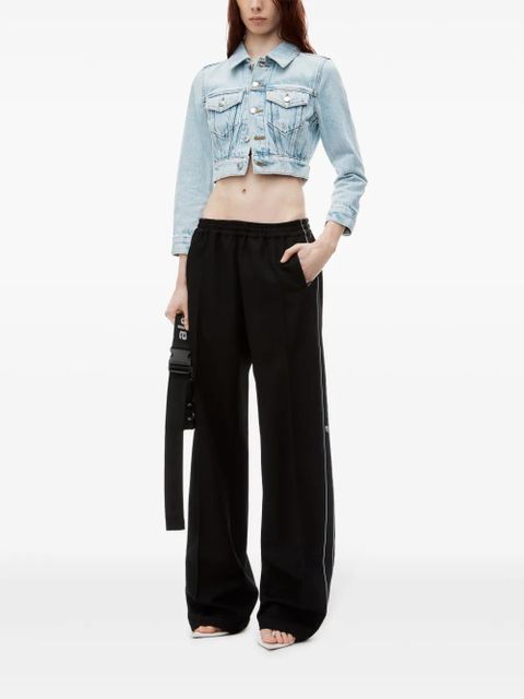 Alexander Wang cropped denim jacket - Blue - zdjęcie produktu nr 2
