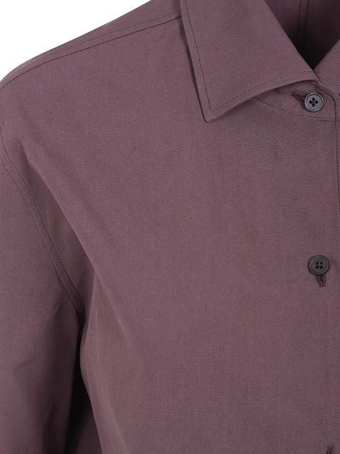 Jil Sander short-sleeve shirt - Brown