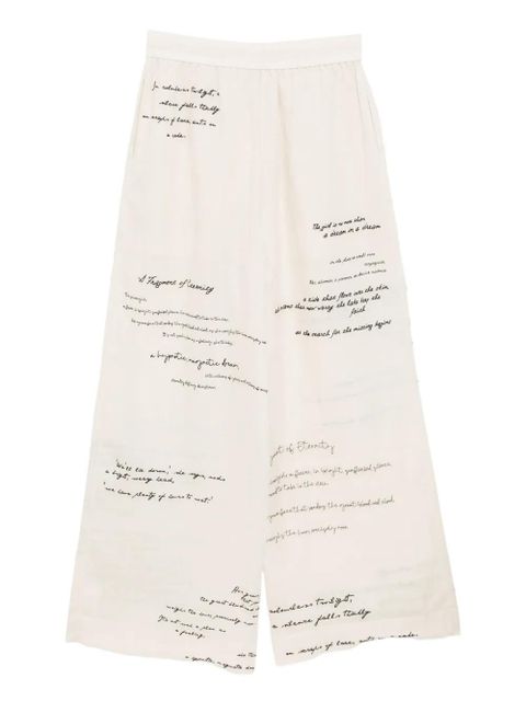 ZIMMERMANN dream embroiderd pants - Neutrals - zdjęcie produktu nr 2