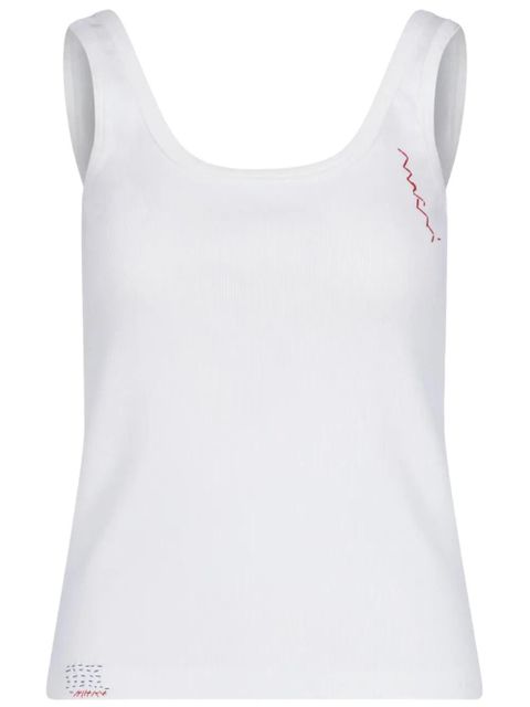 Marni logo tank top - White - zdjęcie produktu nr 1