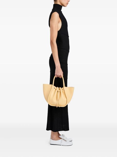 Proenza Schouler small ruched tote bag - Yellow