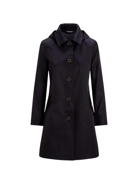 Lauren Ralph Lauren hooded button-up coat - Blue - zdjęcie produktu nr 1