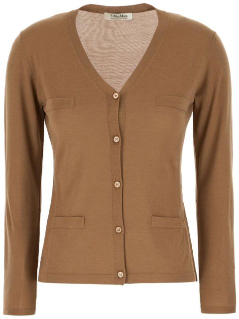 Max Mara wool cardigan - Brown - zdjęcie produktu nr 1