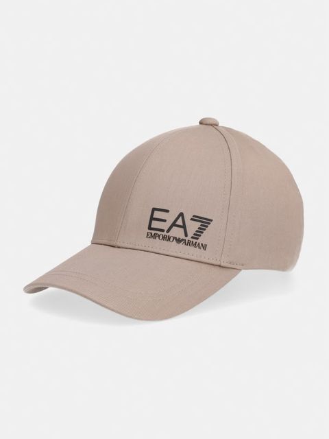 EA7 Emporio Armani czapka z daszkiem bawełniana - zdjęcie produktu nr 1