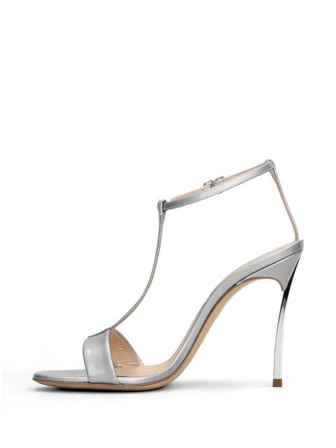 Casadei Victory T-bar sandals - Silver