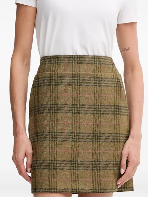 Barbour check pocket mini skirt - Green - zdjęcie produktu nr 2