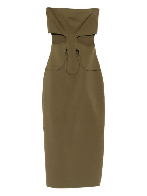 Cult Gaia sleeveless midi dress - Green - zdjęcie produktu nr 1