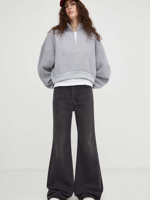 Levi's jeansy RIBCAGE BELLS damskie high waist - zdjęcie produktu nr 1