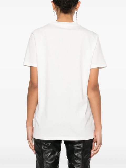 Blumarine raised-logo T-shirt - White