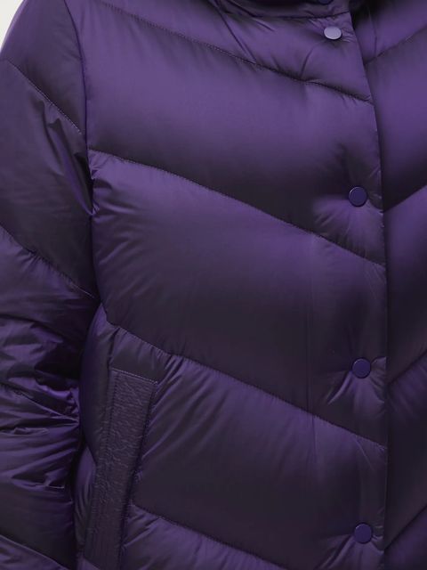 Medicine kurtka puchowa kolor fioletowy - zdjęcie produktu nr 2