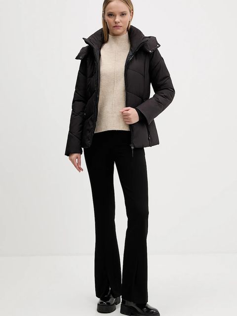 Desigual kurtka BELT kolor czarny przejściowa 25WWEW30