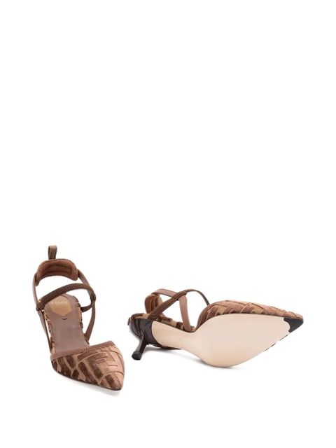FENDI 55mm Colibrì Lite pumps - Brown