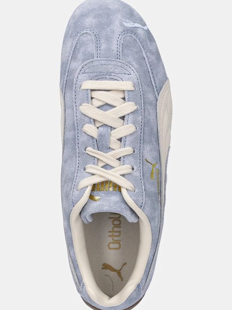 Puma sneakersy zamszowe Speedcat Faded damskie kolor niebieski 403688