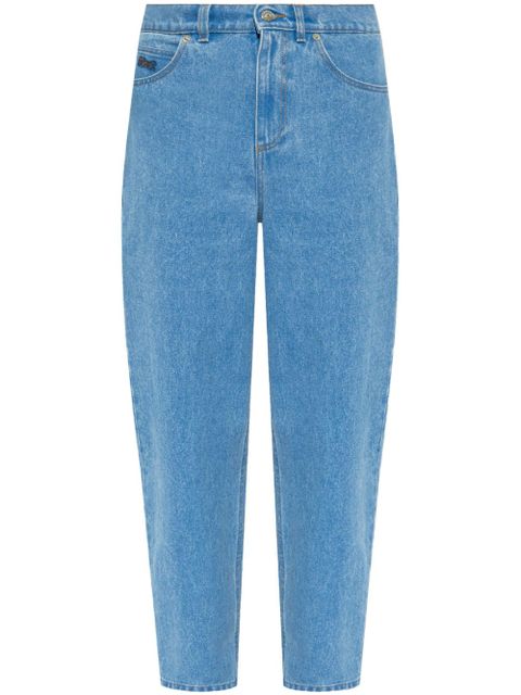 Marni mid-rise tapered-leg jeans - Blue - zdjęcie produktu nr 1
